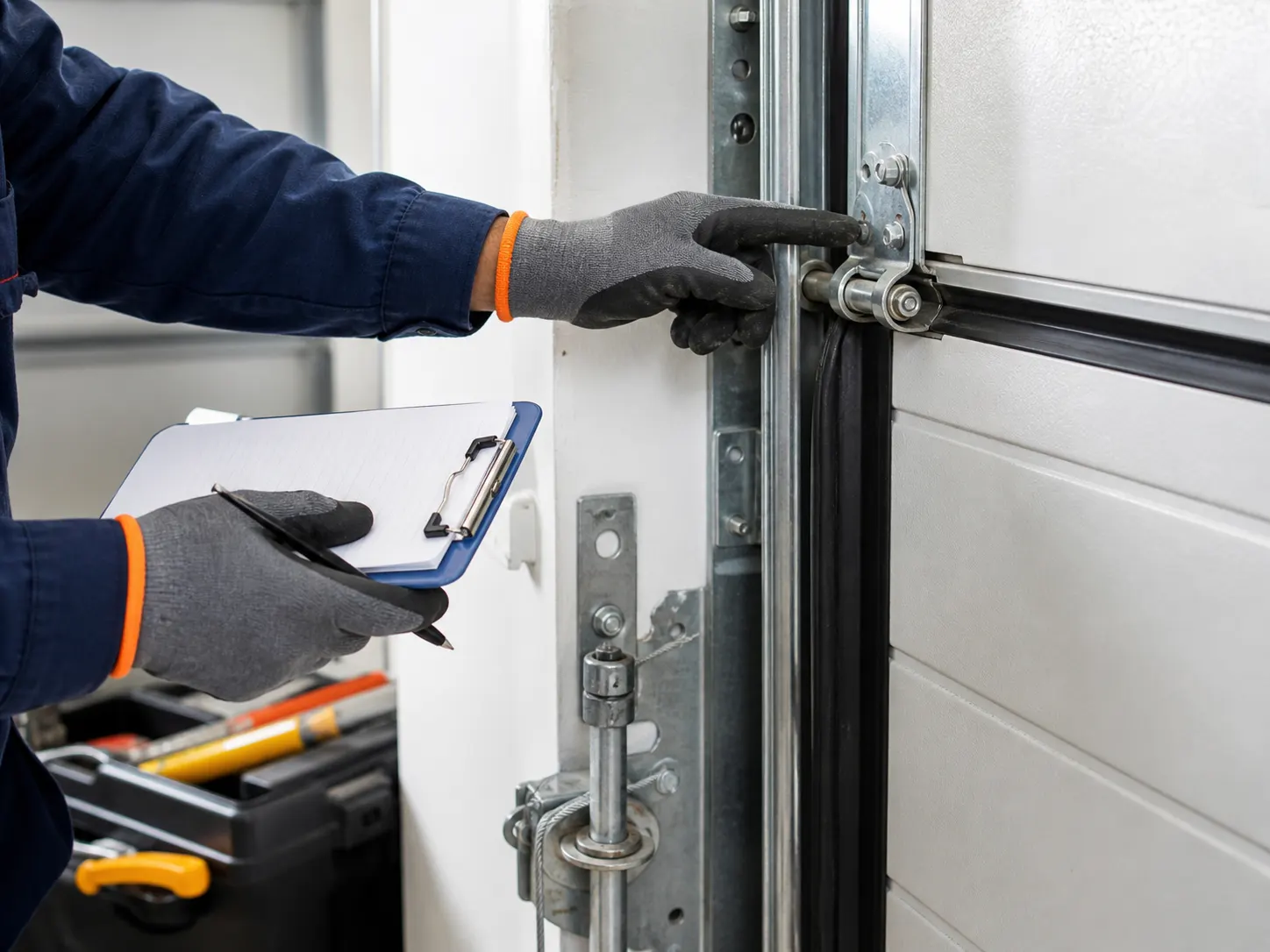 Complete Door Inspection Garage Door Maintenance Channelview TX service detail